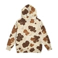 thumbnail image 7 of Yutgune Unisex Kids Cow Print Hoodie, Long Sleeve Graphic Pullover Sweatshirt with Pocket, Sizes 3-13 Years, 7 of 7