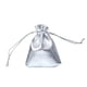 thumbnail image 2 of Matsuzay 100 piezas bolsas de joyería brillante embalaje de regalo bolsas con cordón DIY celebraciones del banquete de boda navidad dorado/5 * Kits de decoración para fiestas Plata/7*9cm, 2 of 6
