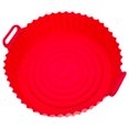 thumbnail image 2 of Miangastore Silicone Airfryer Liners for Easy Cleaning Red Silicone 1Set, 2 of 8
