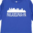 thumbnail image 4 of Inktastic Philadelphia Pennsylvania Skyline Pa Cities Boys or Girls Long Sleeve Toddler T-Shirt, 4 of 5
