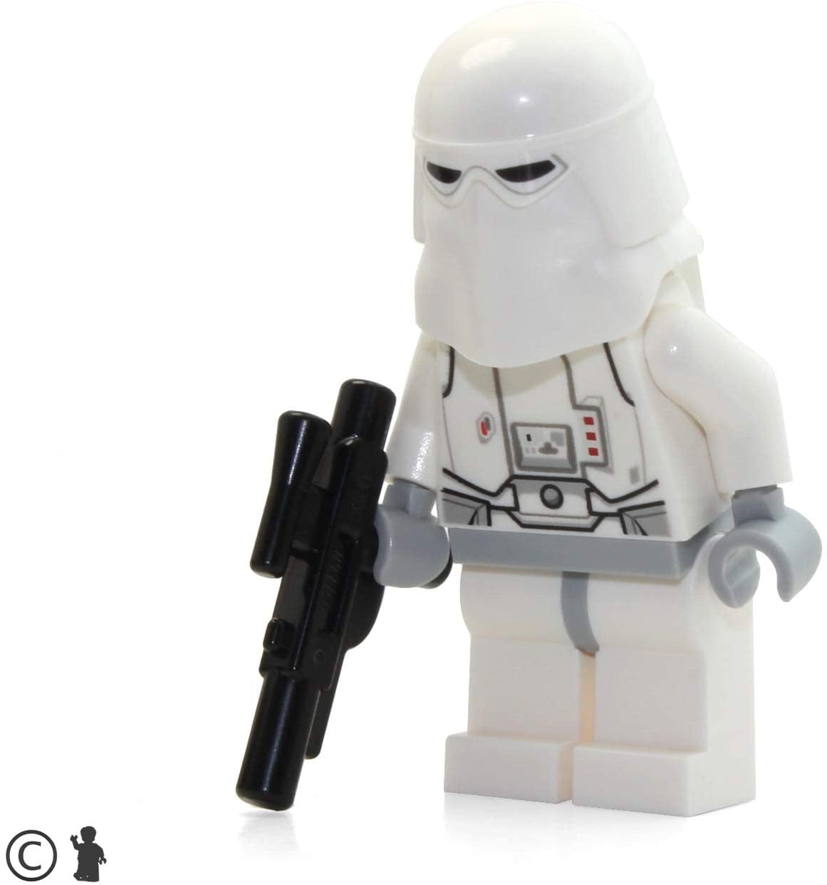 Details about   Lego Star Wars Snowtrooper Dark Tan Hands  Minifigure New Printed Legs