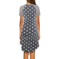 thumbnail image 5 of PALACLOTH Floral Short Sleeve Polka Dot Pregnancy Womens Dress For Maternity, 5 of 7