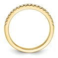 thumbnail image 2 of Auriga Fine Jewelry 14K Yellow Gold Diamond Wedding Band for Women Size 7, 2 of 4