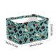 thumbnail image 3 of Cesta de almacenamiento de fibra de poliéster de gran capacidad | Organizador impermeable y transpirable con asas para ropa, juguetes y mantas | Contenedor multiusos para el hogar, el baño y la, 3 of 6