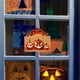 thumbnail image 4 of Fiudx Letrero de Madera de Halloween, Diseño de Calabaza Espeluznante, Decoración Colgante con Luz Led, Fácil de Colgar En Puertas, Paredes y Porches, Perfecto para Halloween y Acción de Gracias, Tam, 4 of 6