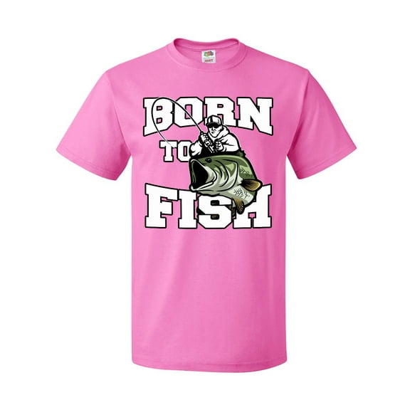 Inktastic Born to Fish T-Shirt