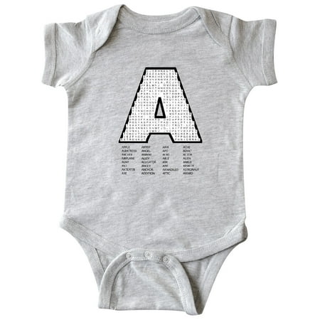 

Inktastic A Word Search Puzzle Gift Baby Boy or Baby Girl Bodysuit