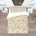 thumbnail image 3 of Designart 'Paisley Pattern' Vintage Duvet Cover Set, 3 of 4