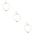 thumbnail image 2 of Sonducket Tobilleras ajustable perla estrella de mar estilo Simple cadena de pie accesorios de playa de moda de tobillo para niñas mujeres oro Type1 NO1, 2 of 6