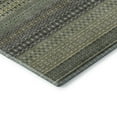 thumbnail image 4 of Addison Rugs Mayfield Washable Transitional Stripes Sage Runner Rug, 2'3" x 7'6", 4 of 5
