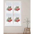 thumbnail image 2 of Christmas Snowflake Window Privacy Film Stained Glass Window Film Decorative Windows Cover Static Windows Cling for Glass Door Winter Truck Snowman Xmas Tree Gifts Stickers for Bathroom 17.7"x78.7", 2 of 7