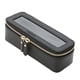 thumbnail image 1 of Bolsa para brochas de maquillaje Aveniee, transparente y delgada, con soporte para cosméticos, color negro, 1 of 8