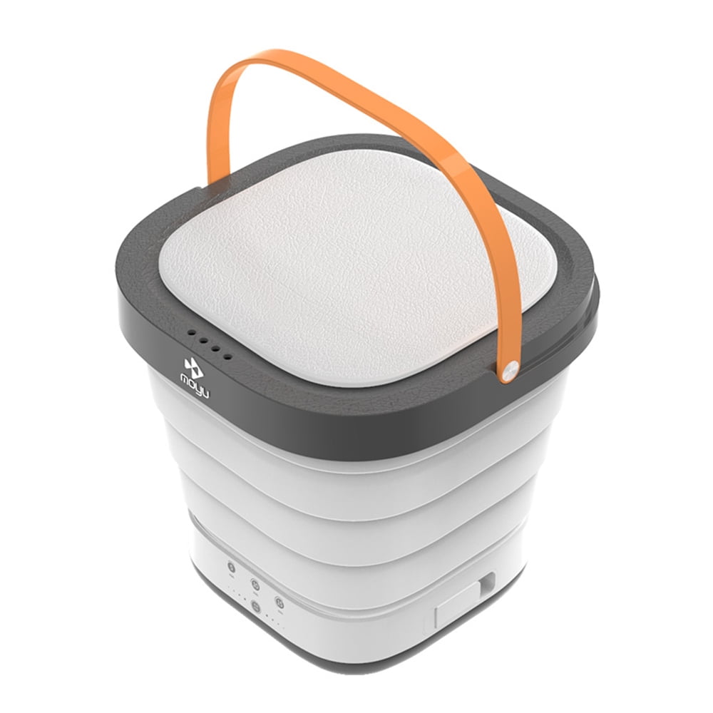 Mini Portable Laundry Washer Foldable Bucket Compact Washing Machine Dorm Travel 