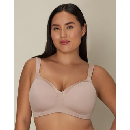 Women s Playtex US4824 Shape Lined Balconette Wirefree Bra (Evening Blush 40D)