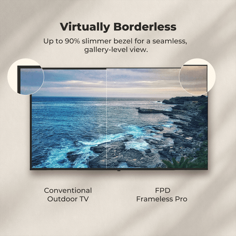 FPD 32-inch Smart TV, Google TV, HDR 10, Dolby Audio, Voice