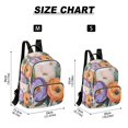 thumbnail image 2 of FORMRS Mini Backpack Purse for Women Travel Daypack Casual Shoulder Bag, Bright Flowers, 2 of 7