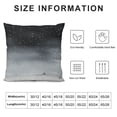 thumbnail image 6 of Acheng  Ombre Black Grey White Galaxy Throw Pillow Covers for Couch Sofa Bed, Set of 2 Modern Decorative Pillows Cushion Covers, Abstract Art Space Outer Sky Pillow White, 6 of 6