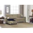 thumbnail image 2 of Serta Palisades Reclining Sectional with Left Storage Chaise - Oatmeal, 2 of 9