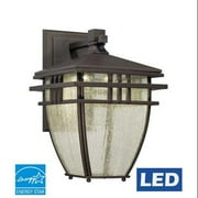 Aged Bronze Patina Wall Lantern by Designers Fountain LED30821-ABP in Bronze Finish