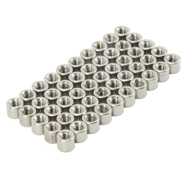 Ensemble d'Écrous d'Accouplement, Écrous de Connecteur Ronds Multifonctionnels 50PCS pour la Réparation Domestique