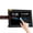 Touch Clock, variant on Jazeyeah 7 Inch Digital Alarm Clock with Date and Day of Week for Seniors-20 Alarms 20 Reminder Large Display Auto DST Perfect for Elderly