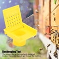 thumbnail image 3 of 10 Pcs Portes d'Entrée Ruche, Boîte en Plastique Nuc Ruche Portes d'Entrée, Ventilation Ruche Ouverture Fenêtre Nids d'Abeilles Porte d'Entrée pour Apiculteurs Outil Apiculture, 3 of 7