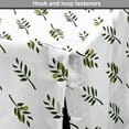 thumbnail image 4 of Botanical Dog Crate Cover, Diagonal Symmetric Olive Branches Pattern on Plain Background, Easy to Use Pet Kennel Cover Small Dogs Puppies Kittens, 7 Sizes, Evergreen Olive Green, by Ambesonne, 4 of 6