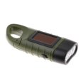 thumbnail image 1 of LOVIVER Hand-crank Flashlight Portable 3LED Torch Light for Outdoor Climbing Hiking 12.5, 1 of 8