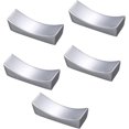 thumbnail image 1 of Hongchun Lot de 5 Porte-Baguettes en Acier Inoxydable 304 pour Table à Manger, Cuillère Argentée Réutilisable (Argent), 1 of 5