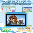thumbnail image 4 of BESTSKI 7" AI Kids Tablet for Ages 3-12 — Android 16 with 20GB RAM and Parent Control, Blue, 4 of 7