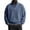 Navy, variant on Blekii Men's Fleece Lined Quarter Zip Sweatshirt, Thickened Stand Collar Pullover Top, Solid Color Warm Layer for Winter, Soft Plush Interior, Casual Sporty Design, Ideal for Cold