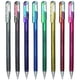 thumbnail image 2 of Set de Bolígrafos Pentel Hybrid Dual Metallic Liquid Gel Rollerball K110, 2 of 5