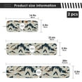 thumbnail image 4 of Coolnut 2 Pack Faucet Mat Splash Guard for Kitchen Sink,Bats Halloween 30x5 Inch Super Absorbent Microfiber Sink Protector Mat, Kitchen Sink Mat Machine Washable Kitchen Sink Accessories, 4 of 7