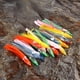 thumbnail image 3 of Señuelo 4.5in Hoochie Calamar Falda Pulpo Agua salada Pesca Color de la mezcla 8 20 piezas JShteea El nuevo, 3 of 6