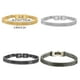 thumbnail image 3 of Brazalete de acero de Titanio Qarigey cadena de mano trenzada 19cm/21cm, 3 of 6