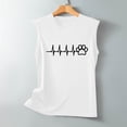 thumbnail image 4 of Camiseta Sin Mangas Para Mujer Camisetas Sin Mangas Cuello Redondo de Moda Impreso Casual Odeerbi  ODB165387, 4 of 5