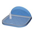 thumbnail image 4 of Puppy Training Toilet Dog Potty Tray Washable Durable Detachable Wire Grate Easy Blue L, 4 of 9