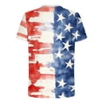 thumbnail image 5 of Independence Day Printed Mens T Shirts Patriotic Crew Neck Pullover Short Sleeve Shirts Fashion Casual Fitting Summer Tee Tops, 5 of 5