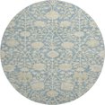 thumbnail image 2 of Addison Rugs Mayfield Premium Machine Washable Transitional Floral Sky Round Rug, 8' x 8', 2 of 5