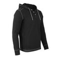thumbnail image 3 of ZIMEGO Men's Long Sleeve Vintage Thermal Hoodie - Athletic Fit Pullover Hooded Henley Shirts, 3 of 6