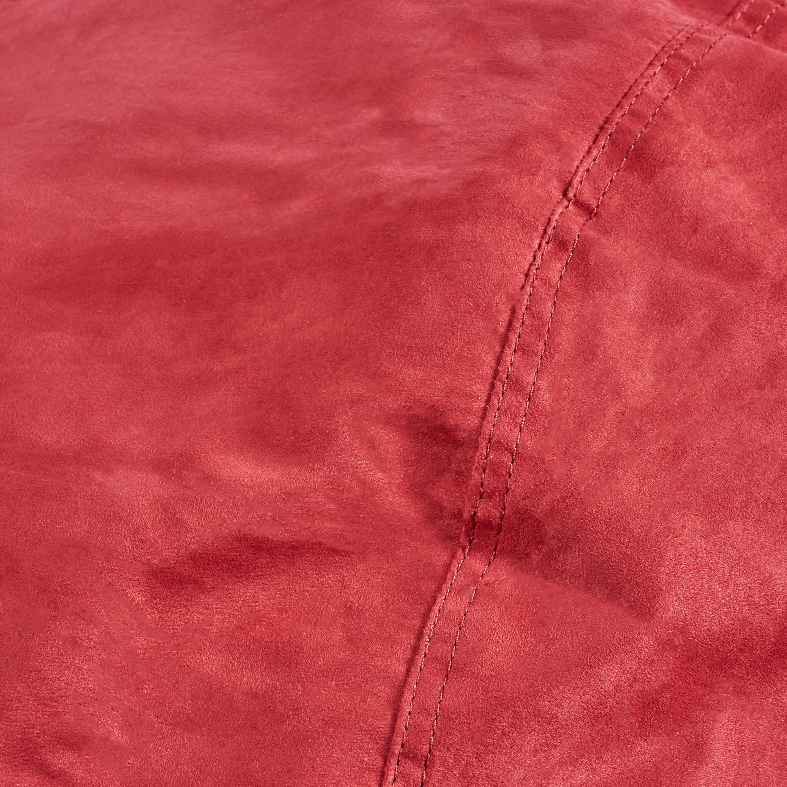 Yoneston 8ft Cylindrical Bean Bag, Soft Plush Bean Bag with Removable Washable Cover & High-Density Foam Filled for Kids Adults Bedroom Living Room, Red