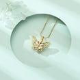 thumbnail image 5 of Butterfly Urn Necklaces for Ashes Moonstone / Abalone Shell Butterfly Cremation Jewelry Ashes Keepsake Memorial Urn Locket for Ashes Cremation Necklace for Women Men, 5 of 7