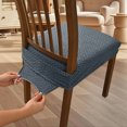 thumbnail image 3 of RUINIXCW Chair Seat Covers For Dining Chairs Dining Room Chair Seat Anti-Dust Stretch Fit Removable Washable Slipcovers Kitchen Chair Covers, 3 of 6