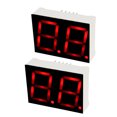 thumbnail image 1 of Unique Bargains Common Cathode 10 Pin 2 Bit 1.41 x 1.02 x 0.39 Inch 0.8' Red LED Display 2pcs, 1 of 6