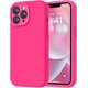 thumbnail image 1 of Silicona Premium, Protección de Cámara, a Prueba de Golpes. Rosa Intenso. para iPhone 13 Pro Max 6.7", 1 of 7
