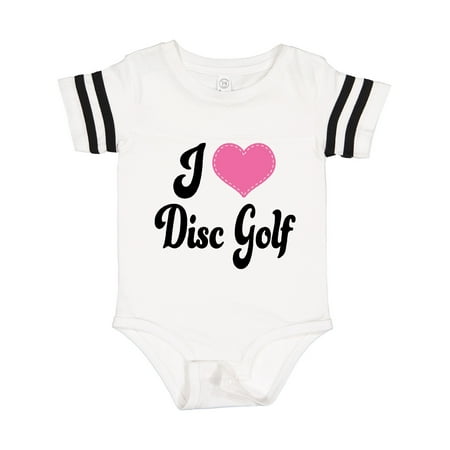 

Inktastic I Love Disc Golf Gift Baby Boy or Baby Girl Bodysuit