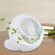 thumbnail image 5 of Mini ventilador de escritorio portátil, recargable por USB, funcionamiento silencioso, color blanco, 5 of 8