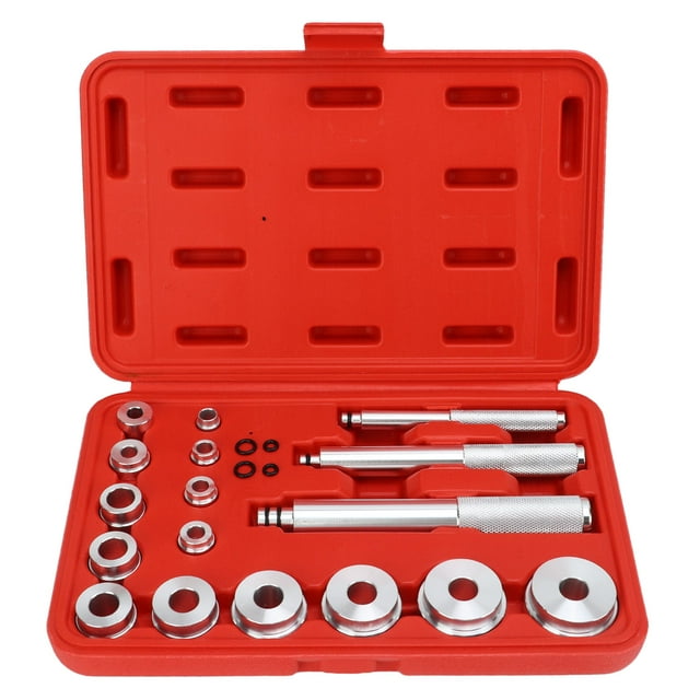 Bearing Race Seal Bush Driver Set, Aluminum Alloy Universal Long Durability Bushing Driver Tool Set Rustproof High Strength For Cars Motorcycles