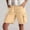Khaki#1, variant on Caywon Women's Elastic Waist Cargo Shorts, Relaxed Fit Cotton Blend Utility Shorts with Side and Cargo Pockets, Solid Color Summer Bottoms for Vacation and Casual Daily Wear