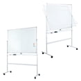 thumbnail image 3 of solautey Double-Sided Mobile Whiteboard, 50 Inches, Magnetic Rolling Dry Erase White Board on Wheels - Wall Planner Dry Erase Board, 3 of 8
